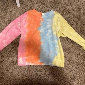 Old navy rainbow light weight light crew neck